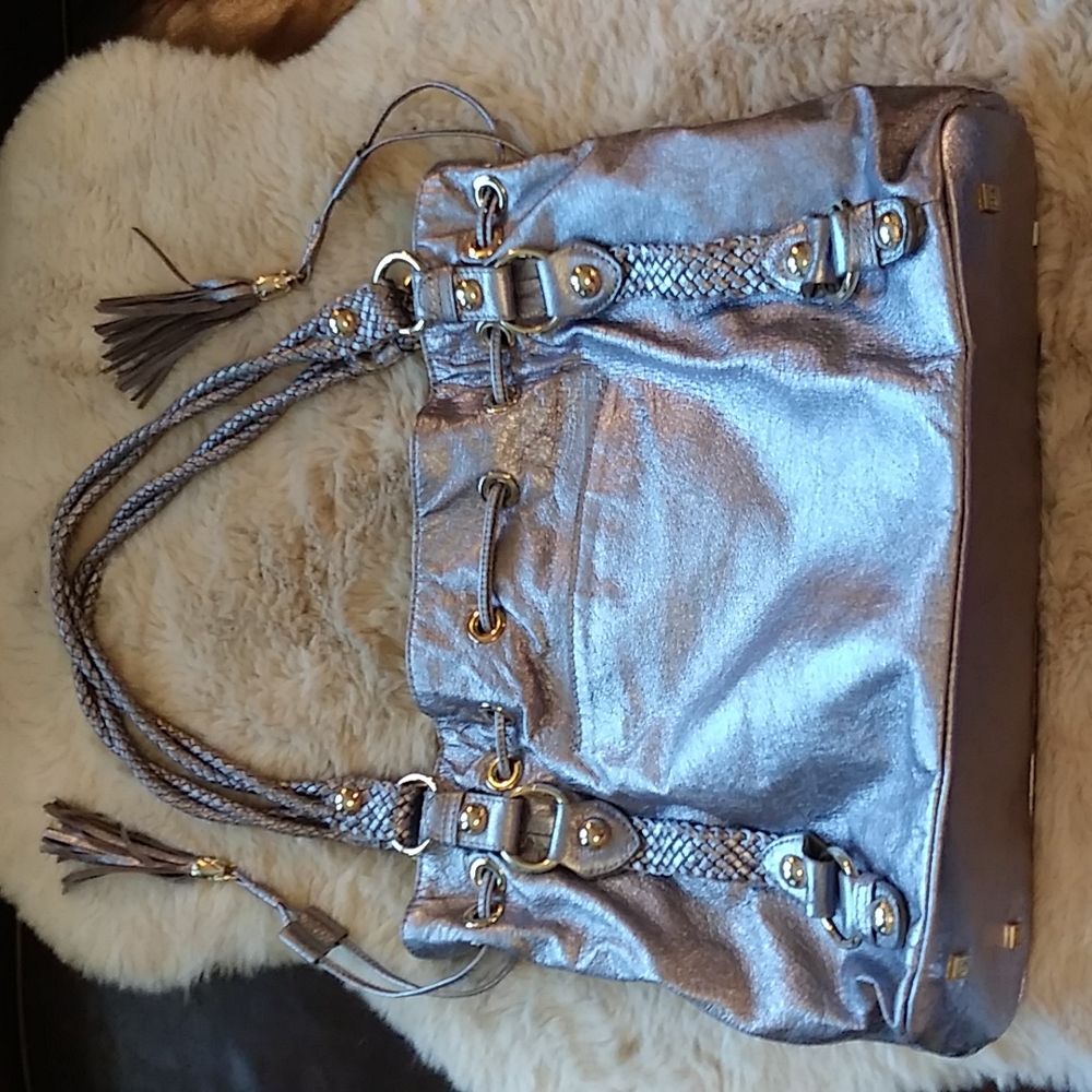 VGUC. Vintage Elliott Luca drawstring Large satchel.